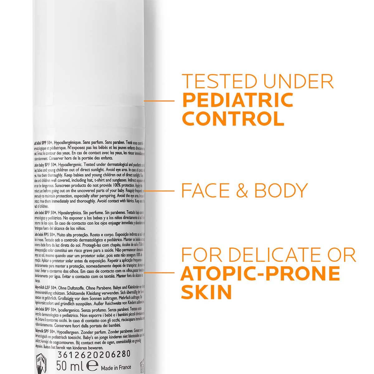 La Roche Posay Produktsida Sol Anthelios Dermo Pediatrics Spf50 50ml