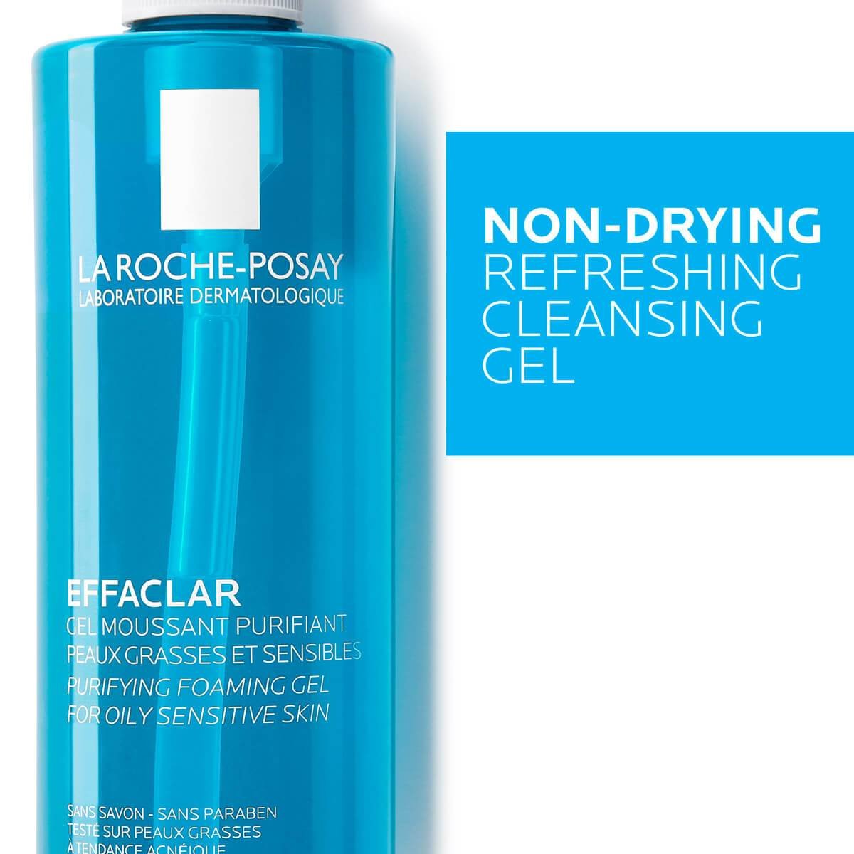 La Roche Posay Produktsida Tendens till akne Effaclar Cleansing Foaming Gel 400ml 3