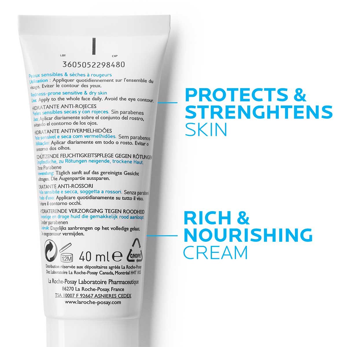 la roche posay rosaliac uv rich e-handel baksida