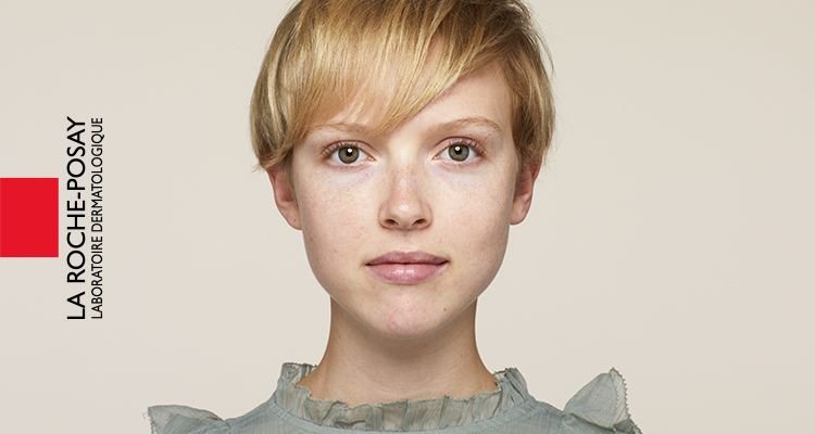 La Roche Posay Herkkä Toleriane Make up Ivory Audrey Before